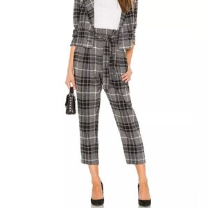 Amanda Uprichard Tessi Pants in Pierce Plaid Size Medium